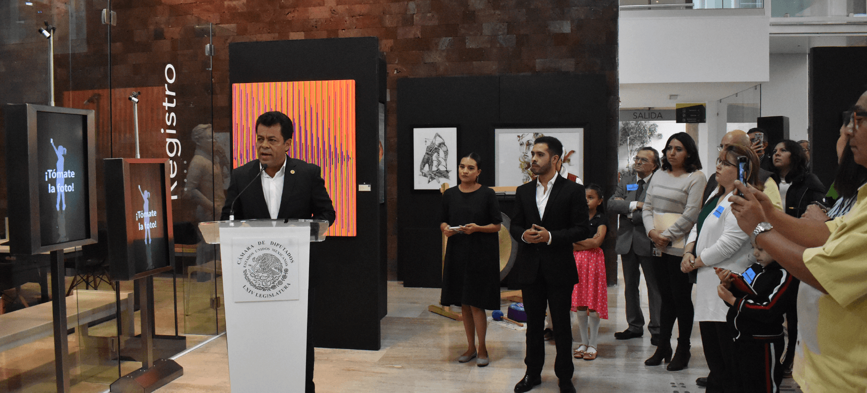 Exposición temporal en el Museo Legislativo